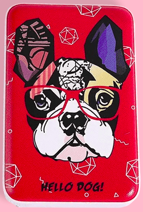 Hello Dog Digital Printed 10000mAh Dual USB Power Bank