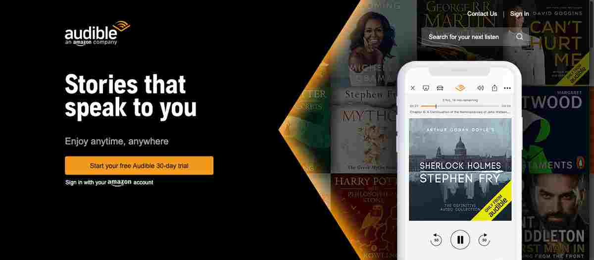 amazon audible login amazon audible login