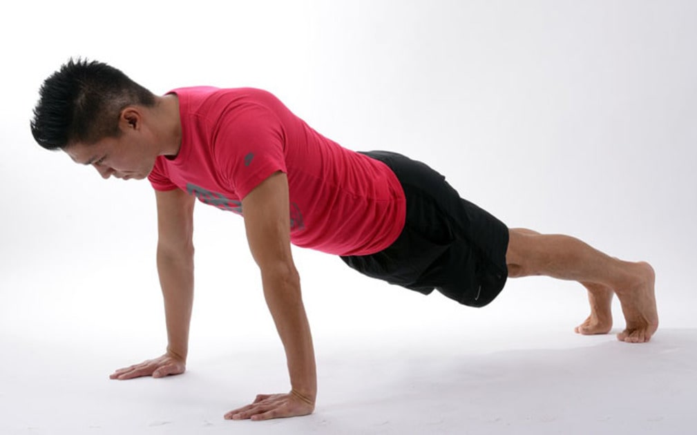 Push-up Exercise at Home