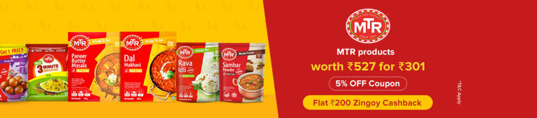 mtr foods offer