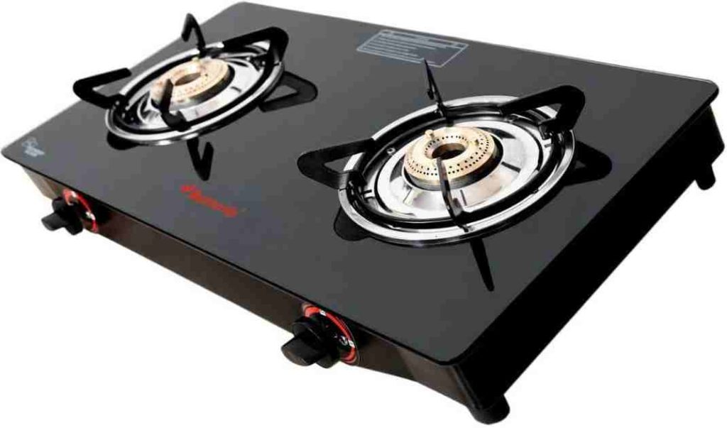 Butterfly Smart Glass 2 Burner Gas Stove