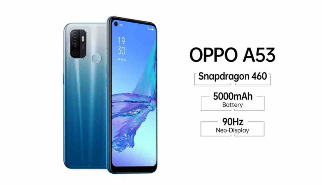 Oppo A53 2020 Smartphone Price in India: Launch Date, Features and Specifications