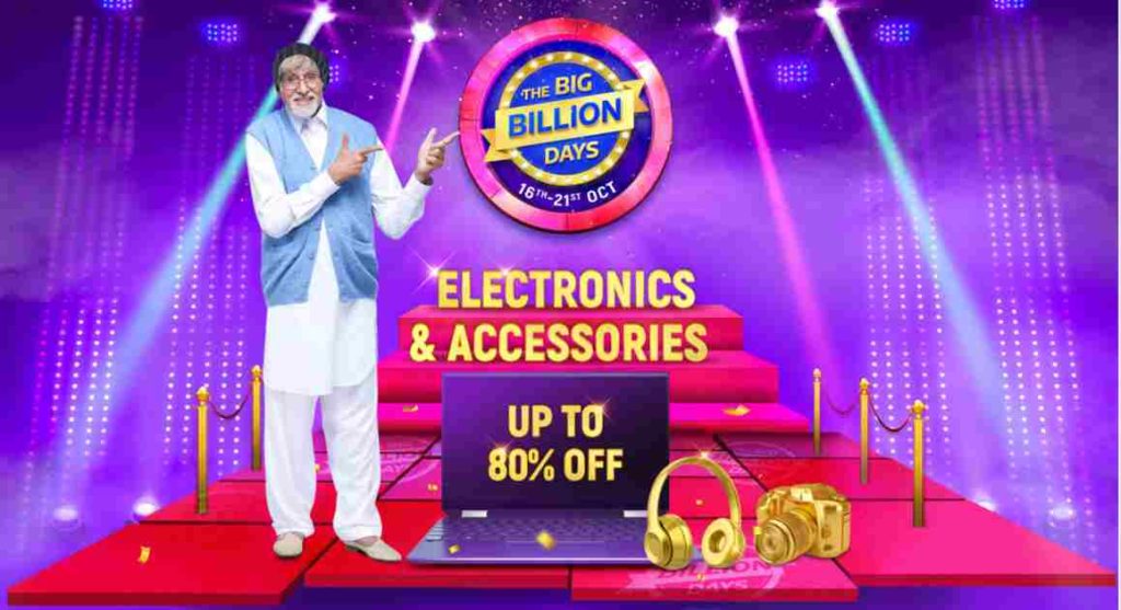 Flipkart Big Billion Days Electronics Sale Offers