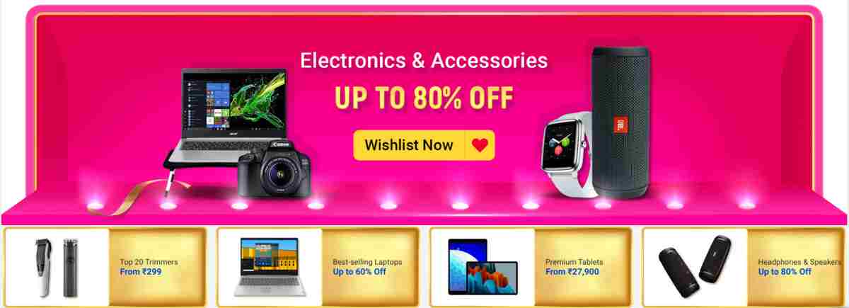 Flipkart Big Billion Days Electronics Sale