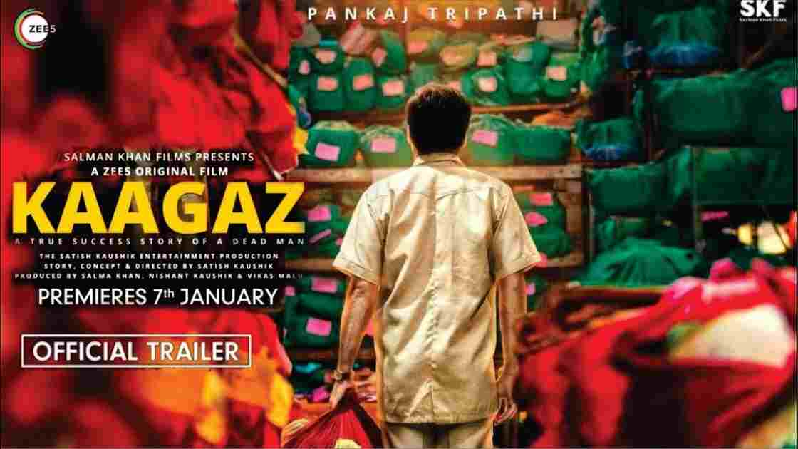 How to Watch Kaagaz(2021) Hindi Movie Online on ZEE5?