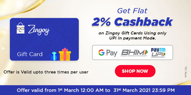 Zingoy gift card