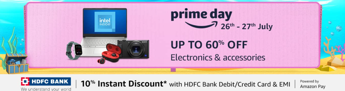 amazon prime day sale offers on electronics