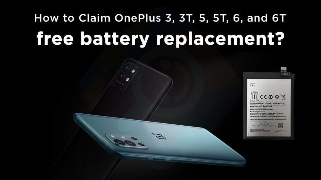 oneplus free battery replacement india