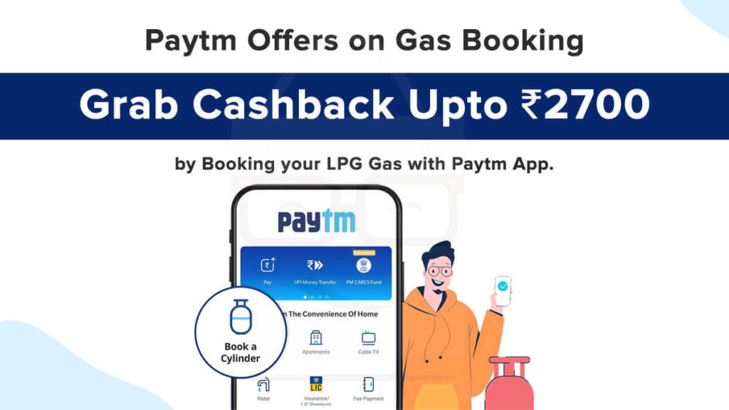 Paytm Offers on Gas Booking