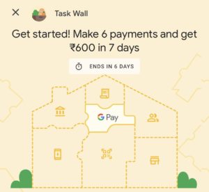Google Pay Task Wall Stamps