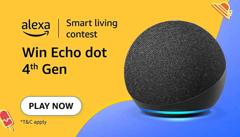 Amazon Alexa Smart Living Quiz Answers Today :