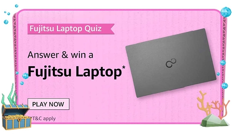 Amazon Fujitsu laptop Quiz Answers Today : Win Fujitsu Laptop