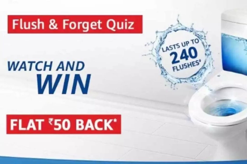 Amazon Flush and Forget Quiz Answers