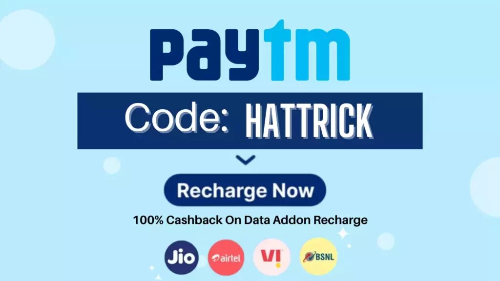 Paytm Free Data Offer