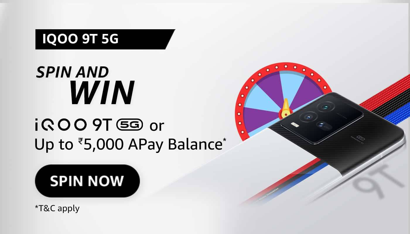 Amazon iQOO 9t Quiz Answers Today