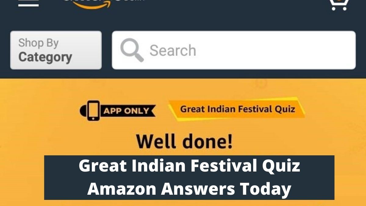 Amazon Great Indian Festival Quiz Answers 2022 | See Complete Details