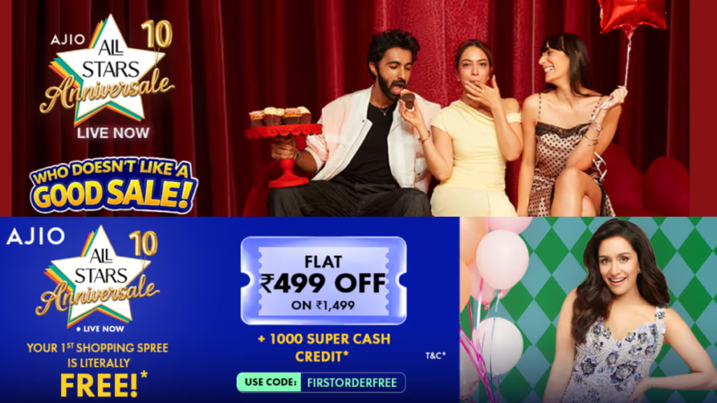 Ajio All Stars Sale 2026 Dates and Timing (Sale Start Date and Ending Date)