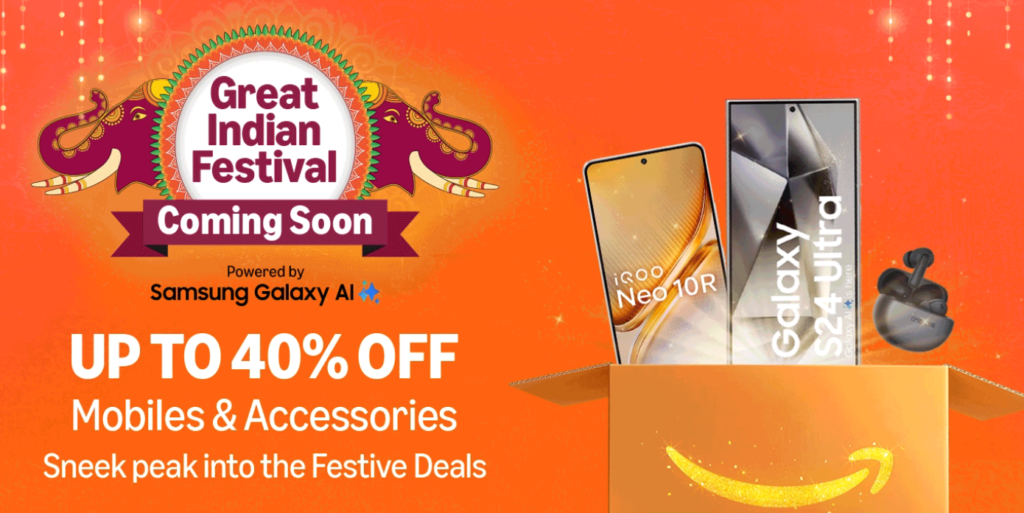 Amazon to bring Early-Diwali Offers on Smartphones, iPhones, iPads, Smart TVs, Appliances & more in AGIF 2025 Sale 