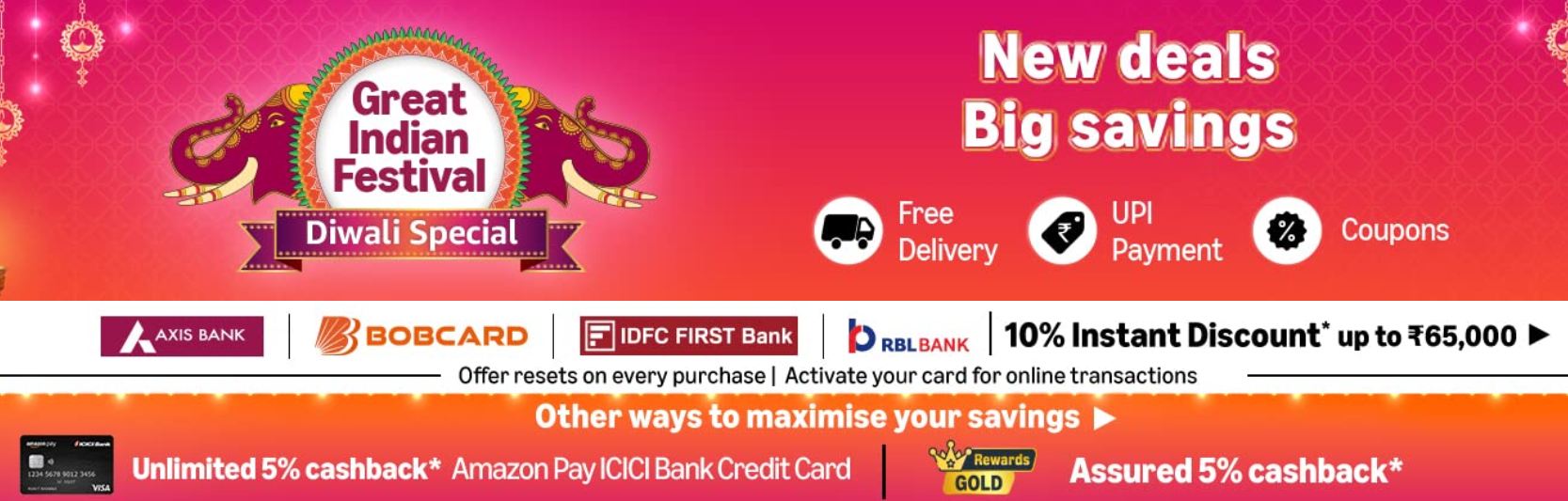 Amazon Diwali Sale 2025:Dates,Bank Offers,Top Deals!
