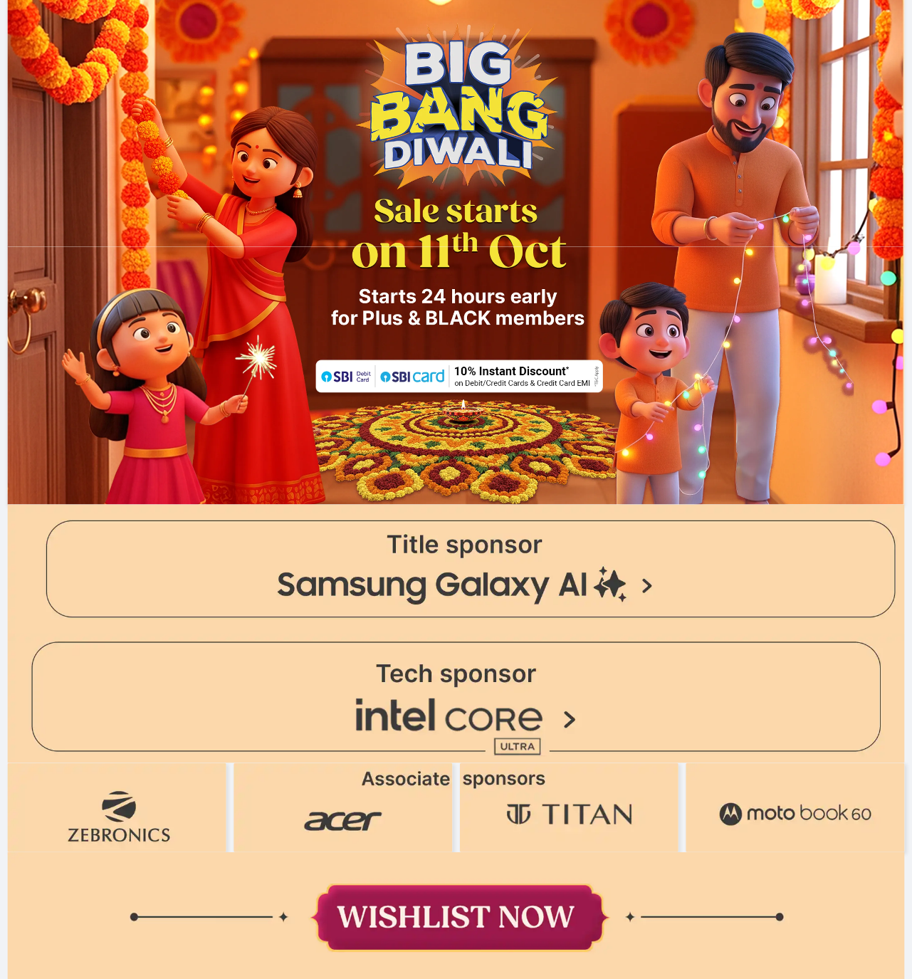 Flipkart Big Bang Diwali Sale 2025: Dates, Deals and Zingoy Cashback Bonanza!