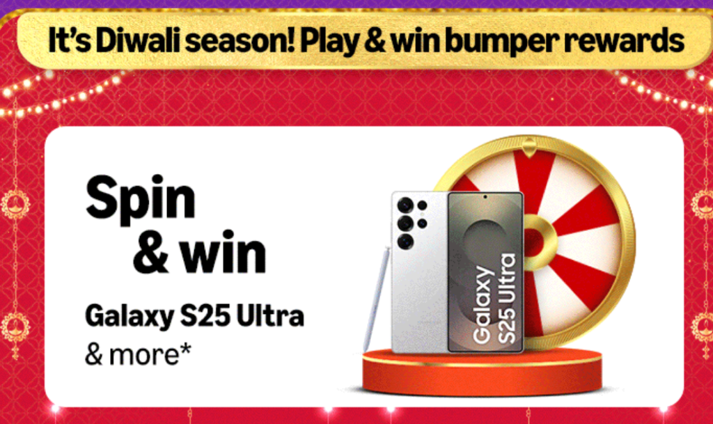 Amazon Funzone Diwali Spin & Win Samsung S24 Ultra
