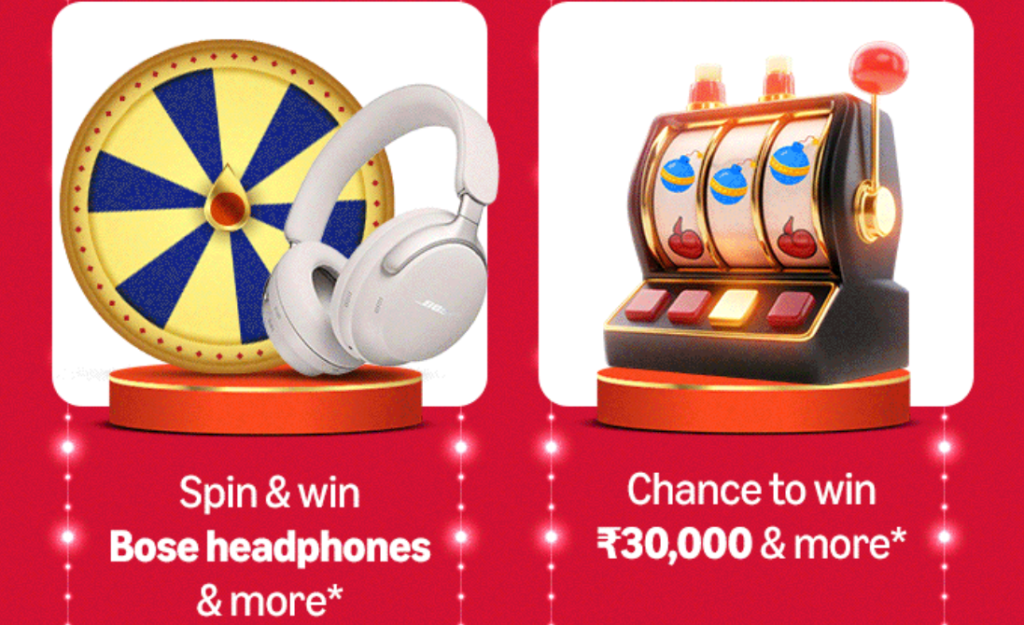 Amazon Spin & Win Bose Headphone & More*
