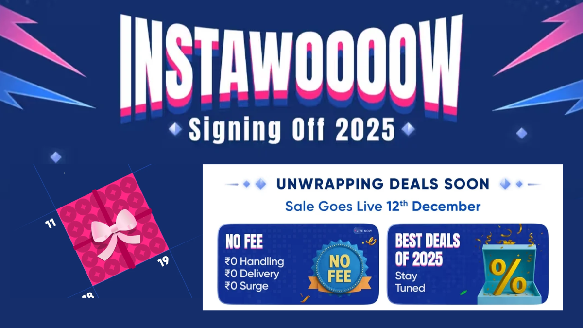 Swiggy Instamart Sale of 2025 (₹0 Delivery, Year-end Offers)