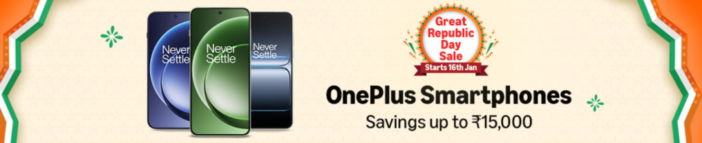 OnePlus Freedom Sale Discounts on OnePlus Website, Amazon, Reliance Digital, Croma