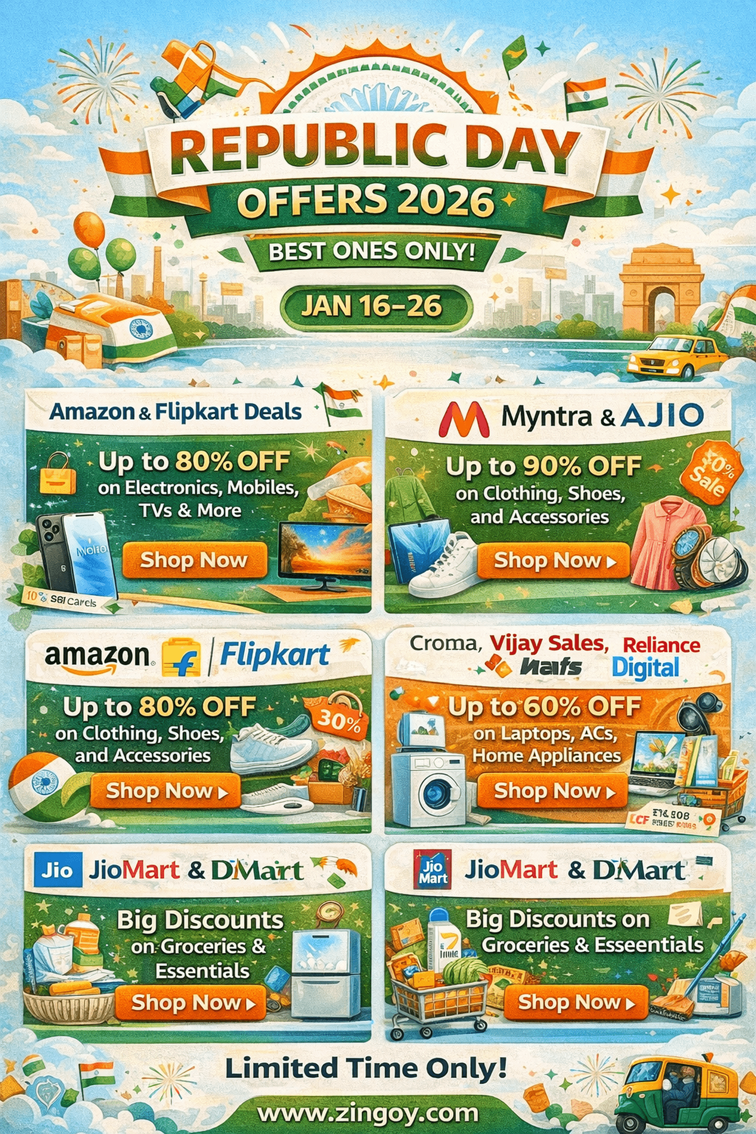 Republic Day Offers 2026: Best Ones Only!