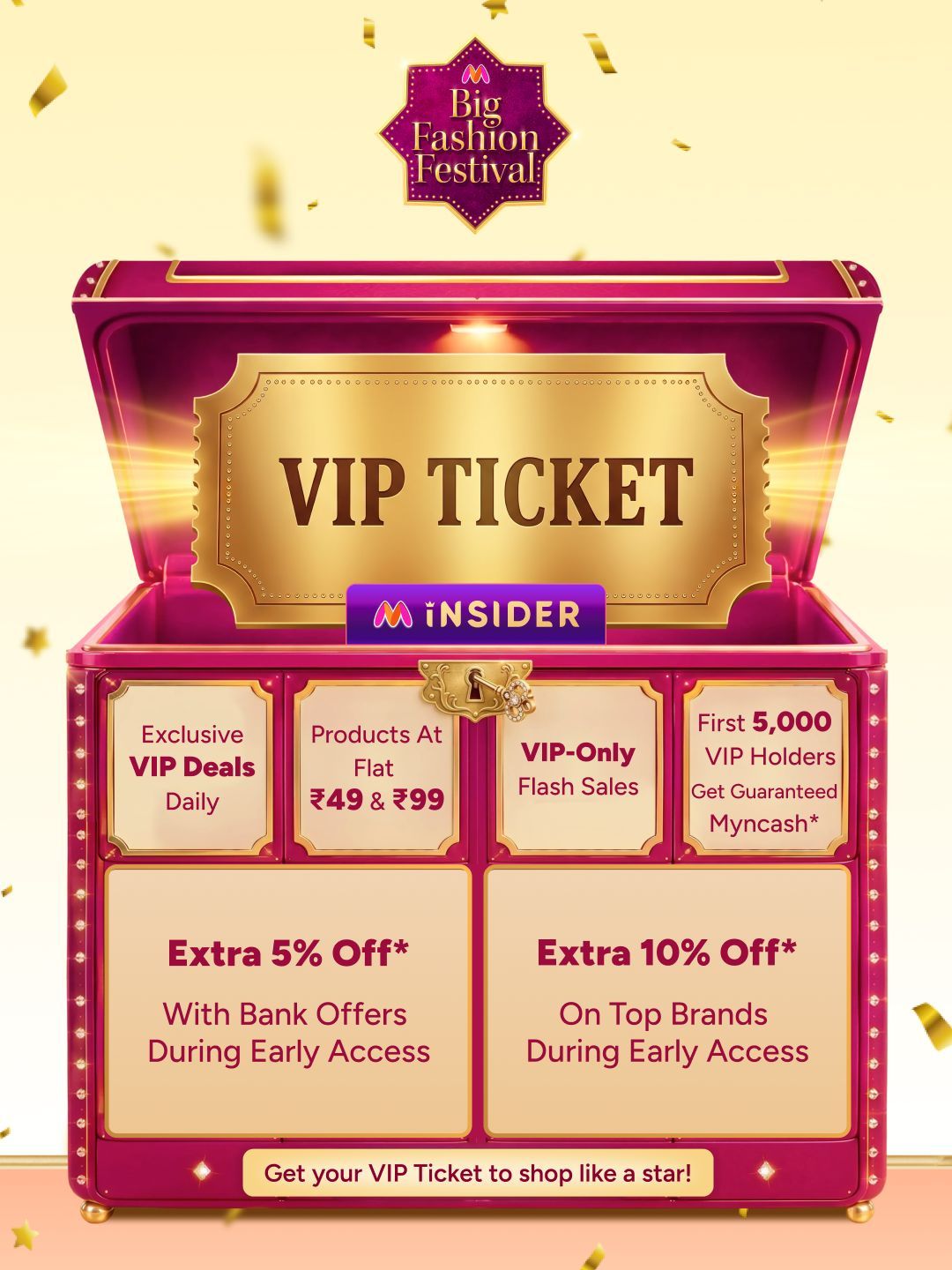 Myntra VIP Ticket for the Big Fashion Festival 2026: The Ultimate Cheat Sheet to Early Access! 🛍️✨